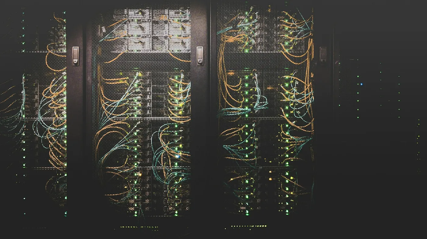 Server racks with structured cabling