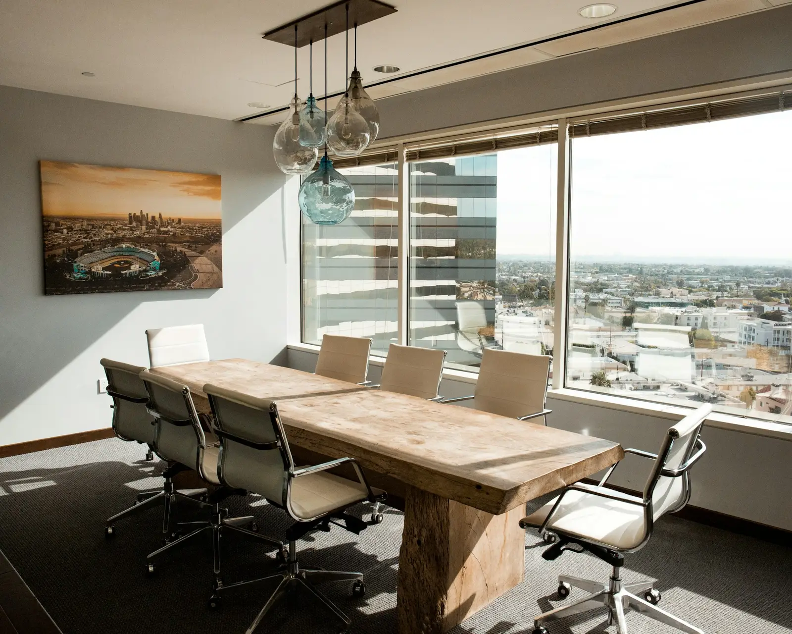 Modern meeting room